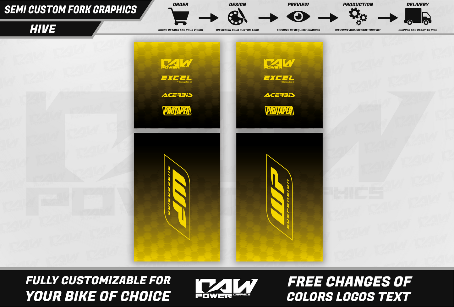 HIVE - Fork graphics kit