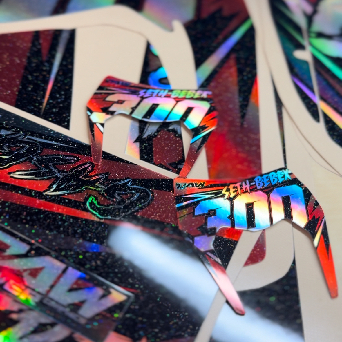 FULL CUSTOM NAKED BIKE GRAPHICS KIT