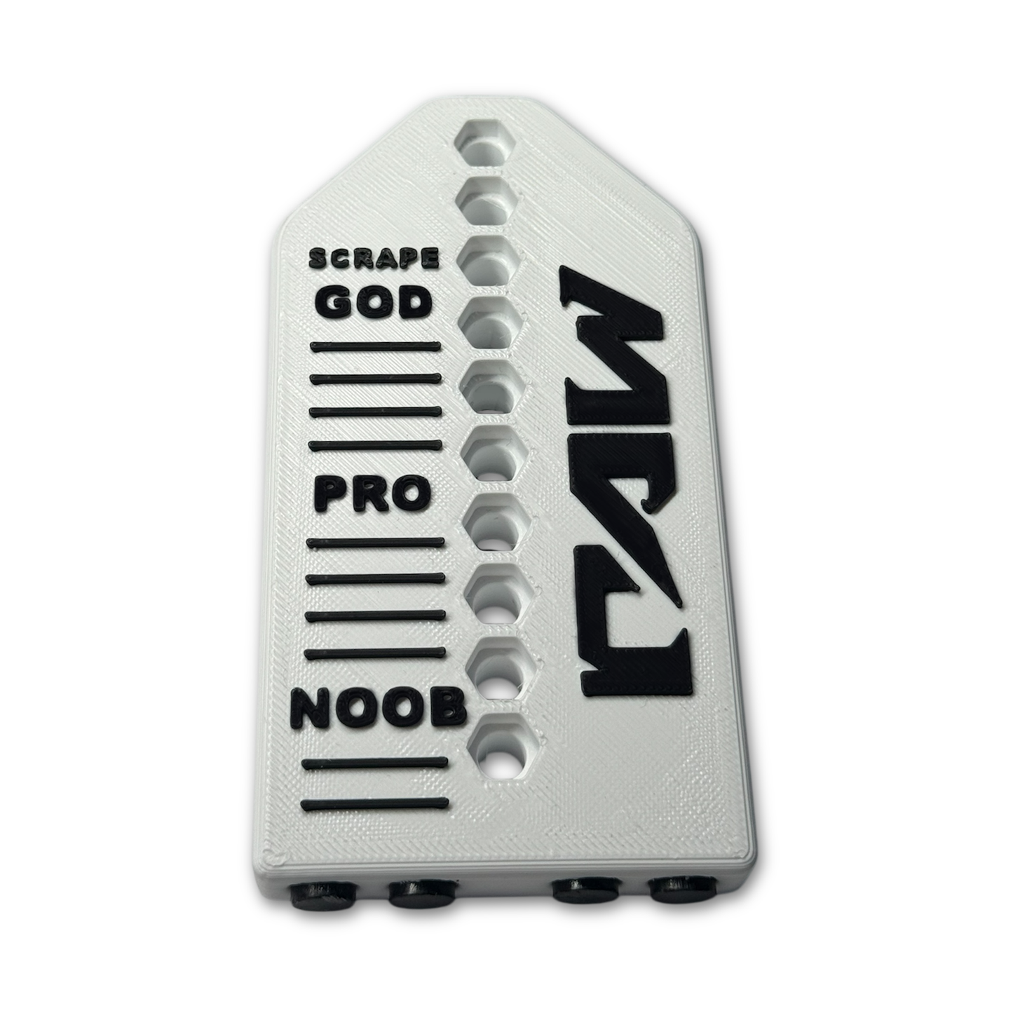 BIG BOY - TAIL SCRAPER (White/Black)