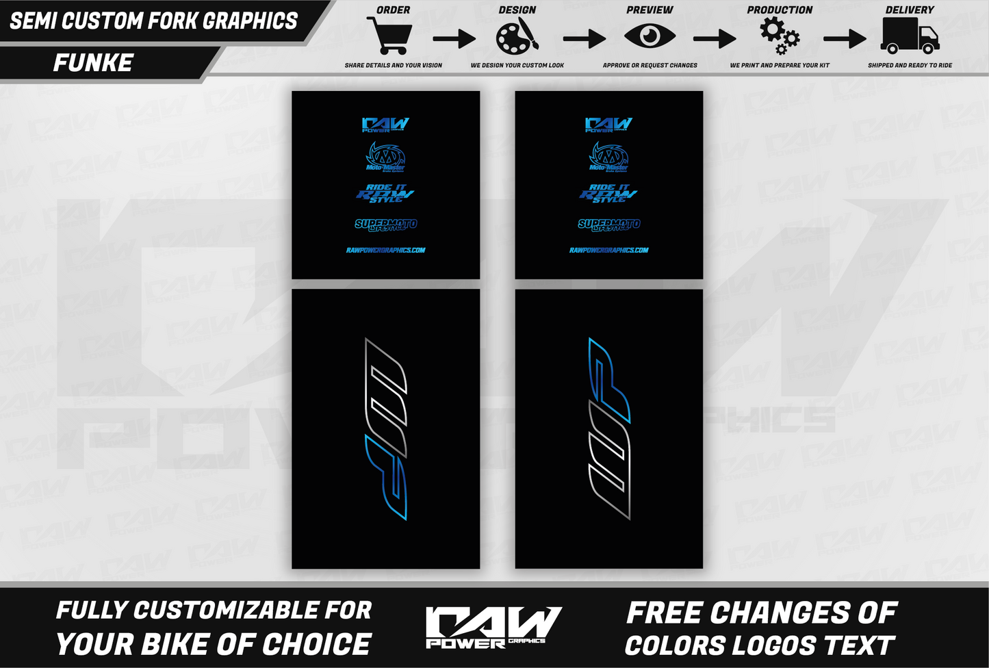FUNKE  - Fork graphics kit